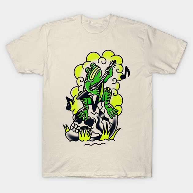 Doom Frog T-Shirt by LoudMouthThreads